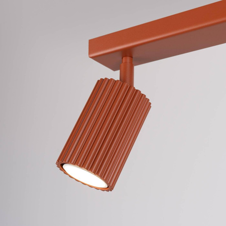 Plafon KARBON 2 ochra czerwona (SL.1637) - Sollux Lighting