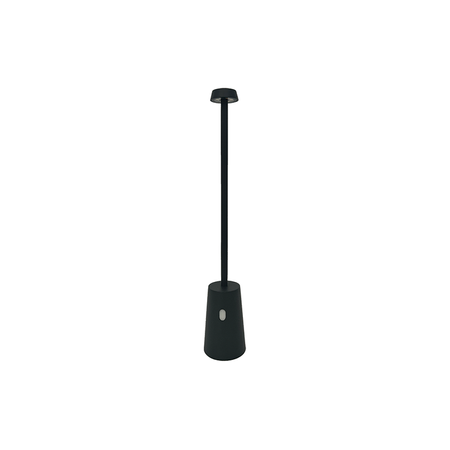 OUTDOOR PORTABLE TABLE LIGHT 2W 3000K ALUMINIUM BLACK (E399 Zambelis) - Zambelis