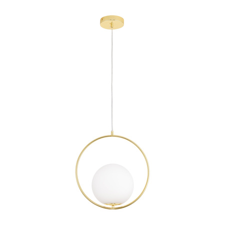 Lampa wisząca COSTA ROUND złota 35 cm (DP0001A-350R) - Step into Design