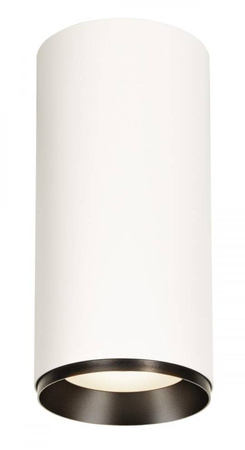 NUMINOS® XL PHASE, oprawa sufitowa natynkowa biała/czarna 36 W 2700 K 60°  (1005692) - SLV