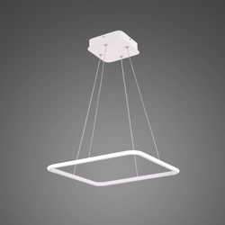 Lampa wisząca Ledowe kwadraty No. 1 biała out 3k Altavola Design (LA079/P_60_out_3k_white) - ALTAVOLA DESIGN