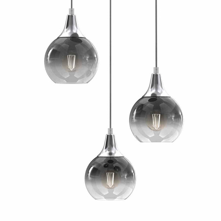 Lampa wisząca MONTE SILVER 3xE27 (MLP8323) - Milagro