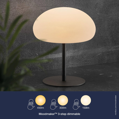 Lampa na baterie SPONGE Nordlux LED Metal Biały