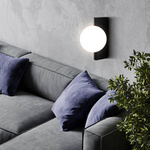 Lampa ścienna (kinkiet) Avant-garde czarny (MOD324WL-01B) - Maytoni