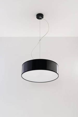 Lampa wisząca ARENA 35 czarna (SL.0115) - Sollux
