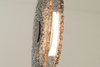 PENDANT LED LIGHT 8W 3000K METAL-GLASS, BLACK-SMOKED GREY (23072 Zambelis) - Zambelis