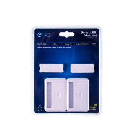 Lampka Podszafkowa 0,5W 4000K 2xAAA (EKLP2424) - Eko-Light