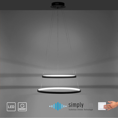CIRCLE LAMPA WISZĄCA ANTRACYT (11525-13) - Paul Neuhaus