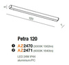 Kinkiet łazienkowy PETRA 120 LED 4000K (AZ2471 - Azzardo)