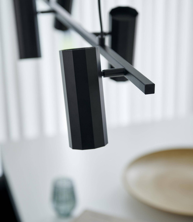 Lampa wisząca ALANIS Nordlux GU10 15W Metal Czarny