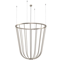 Lampa wisząca no. moon O Z - Platyna mat (800 mm)   (5142) - Shilo