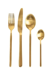 KARE zestaw sztućców GLORIA MATT GOLD 16 szt. (52631) - Kare Design