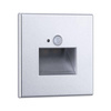 Oprawa przyschodowa EDGE LED czujnik ruchu i zmierzchu kwadrat 1x1,2W 120lm 2700K 230V chrom matowy / tworzywo sztuczne (PL93134) - PAULMANN