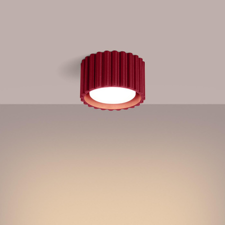 Plafon AURA 1 burgund Gx53 (SL.1822) - Sollux Lighting