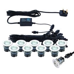 IkonPRO CCT 6500K/Blue 35mm kit IP67 0.75W (76616) - Saxby