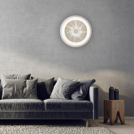 VERTIGO LAMPA SUFITOWA BIAŁY/SZARY (14384-16) - Paul Neuhaus