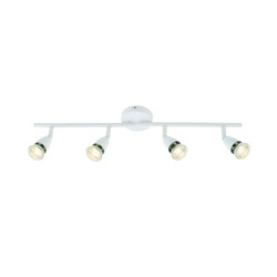 Lampa sufitowa Amalfi 4lt bar white 35W (60993) - Saxby