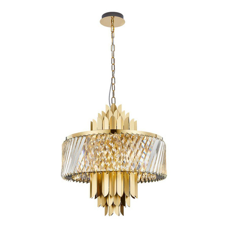 Żyrandol MARGOT GOLD 9xE14 (ML0409) - Milagro
