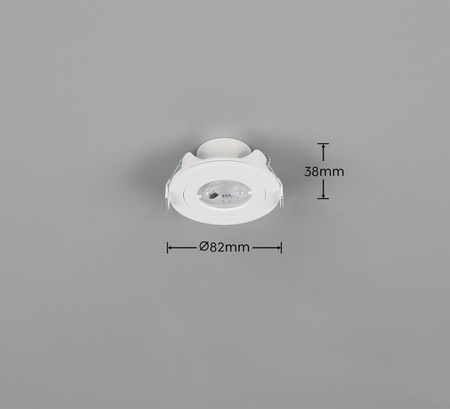 Lampa wpuszczana w sufit LAMONT (635314131) - Trio
