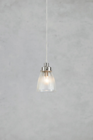 BELLIS Pendant 1L Clear/Satin Nickel (109009) Markslojd