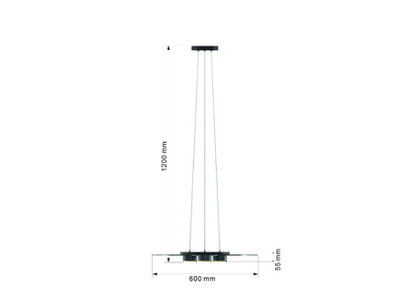 LANNION - Lampa wisząca pojedyncza (5006-302) - Aviano Lighting