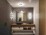Lampa sufitowa GOVE IP44 czarna (PL71070) - PAULMANN