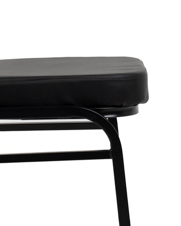 Krzesło bankietowe / konferencyjne HEBE   czarne (KH1501100312) - King Home