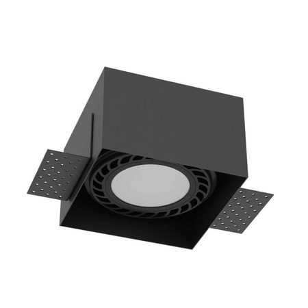 Lampa wpuszczana Cage in 0-1 - Czarna   (3268) - Brosline