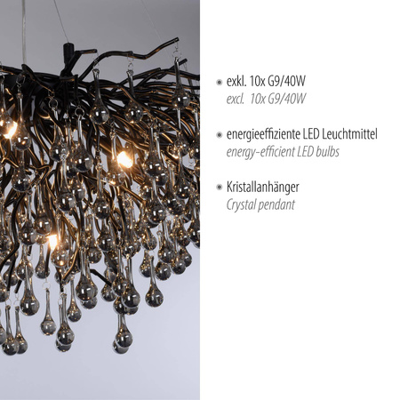 Lampa wisząca ICICLE (2192-18) - Paul Neuhaus