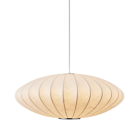 Lampa wisząca SILK FLAT biała 60 cm (ST-2328-60) - Step into Design