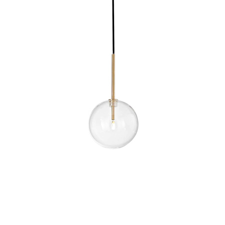 Lampa wisząca EQUINOXE średnica 15 Mosiądz (EQUINOXE_SP1_D15_OTTONE) - Ideal Lux