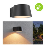 Oprawa elewacyjna CAPEA LED 6W 550lm 2200K IP44 230V antracyt aluminium (PL94713) - PAULMANN