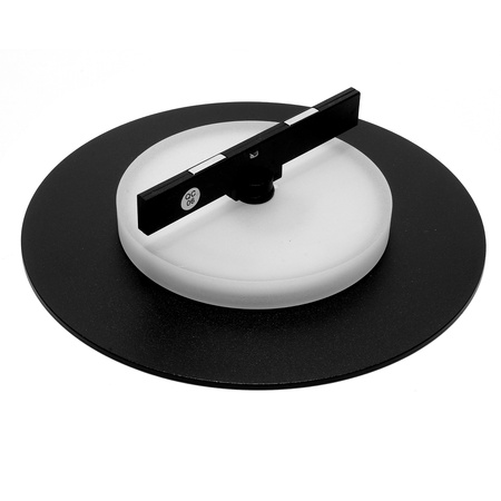 Kinkiet indirect okrągły do szyn magnetycznych UN5-YSBD Micro Magnetic 9W 3000K czarny - DomenoLED