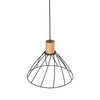 Lampa wisząca MODESTO WOOD SOSNA Ø 30 cm (10156) - TK Lighting
