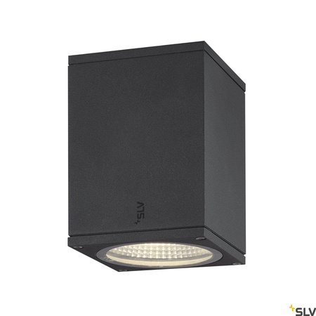 ENOLA SQUARE S, lampa sufitowa natynkowa LED outdoor, kolor antracytowy (1003420) - SLV