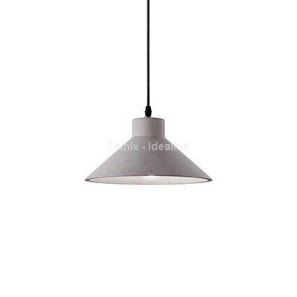 Lampa wisząca Oil - 6 kol. szary mat (129099) Ideal Lux - żyrandol