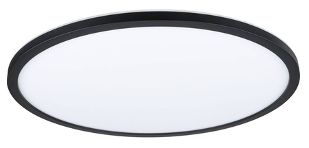 Plafoniera ATRIA SHINE LED Backlight DIM 22W 2300lm okragłą 420mm 4000K 230V czarny matowy / tworzywo sztuczne (PL71013) - PAULMANN
