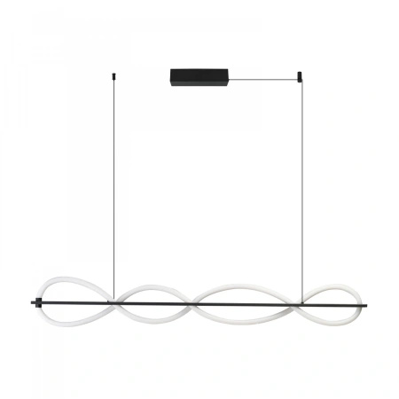 Ściemnialna lampa wisząca PESCARA PENDANT 150 3-STEP DIMM BK (AZ6746) Azzardo