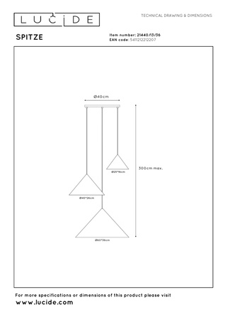 SPITZE (21440/13/36) - Lucide