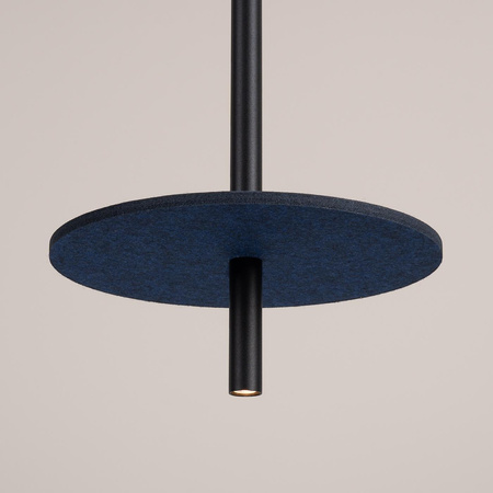 Lampa wisząca FELTRO 1 czarna/granatowa (SL.1881) - Sollux Lighting