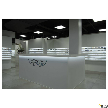 LED PANEL, 600x600, lampa sufitowa wpuszczana LED indoor, kolor biały 4000K UGR<19 (1003084) - SLV