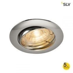 PIKA QPAR51, sufitowa, do wbudowania, ruchoma chrom, max. 50W