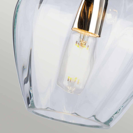 Pojedyncza lampa wisząca Tiber (TIBER-P-CLEAR) - Elstead Lighting