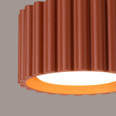 Plafon AURA 1 ochra czerwona Gx53 (SL.1802) - Sollux Lighting