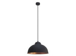 Lampa wisząca TRURO-2 czarna/miedziana (49247 - Eglo) - żyrandol