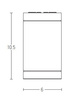 OUTDOOR CEILING LIGHT 1XGU10 BLACK (E219 Zambelis) - Zambelis
