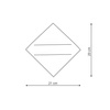 Kinkiet Cariati (LP-1557/1W) - Light Prestige