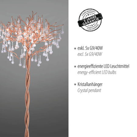 Lampa podłogowa ICICLE (232-11) - Paul Neuhaus
