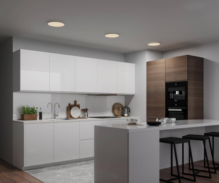 Lampy sufitowe OJA Nordlux LED  Tworzywo sztuczne Biały