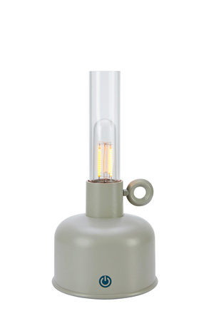 Przenośna ładowana lampa zewnętrzna ASTRID Rechargeable Table Greige B/O (108921) Markslojd